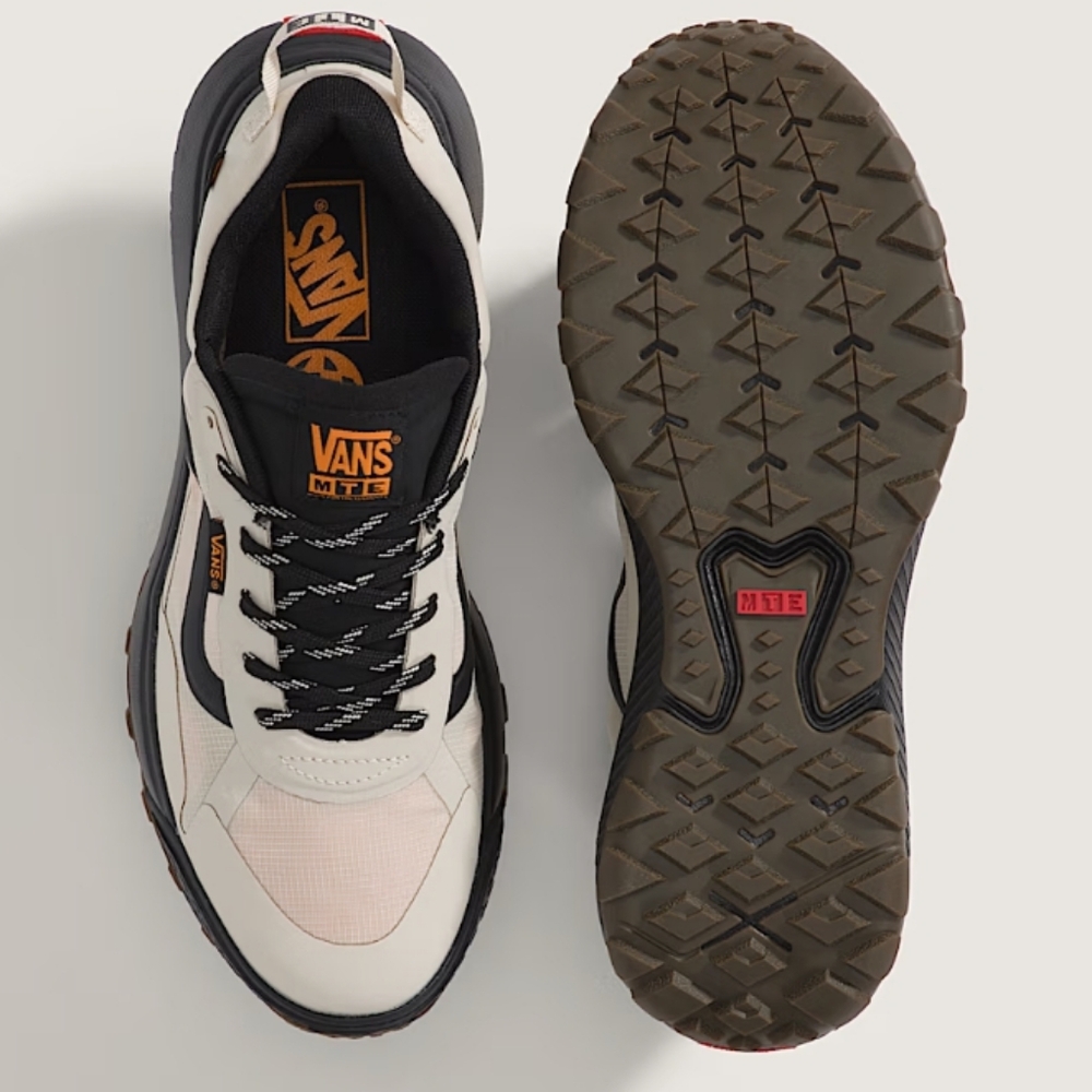 New Vans all-terrain mte crosspath mid shoe oatmeal beige and black - Picture 2 of 7
